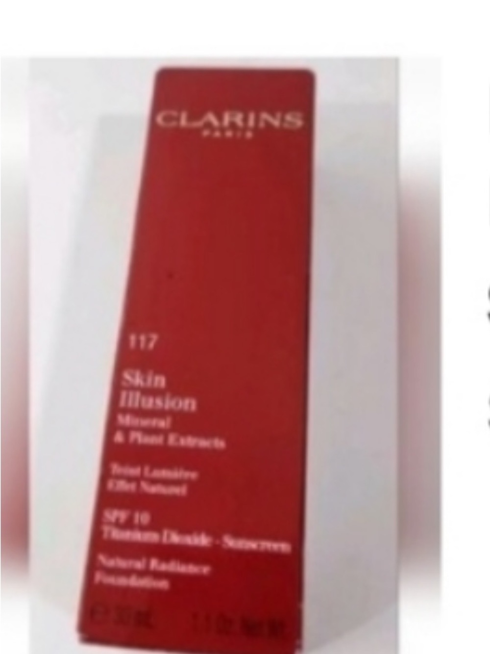 Clarins Red Skin Illusion Mineral Foundation Box - Shade 117
